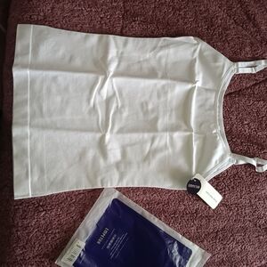 White Scoop Neck Cami Shapewear